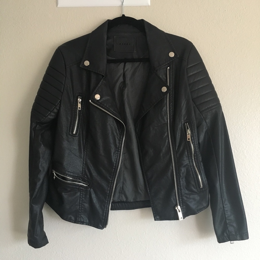 Blank NYC faux leather jacket-black. NWOT